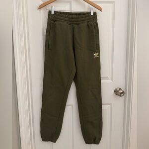 Adidas Kids Dark Green Joggers